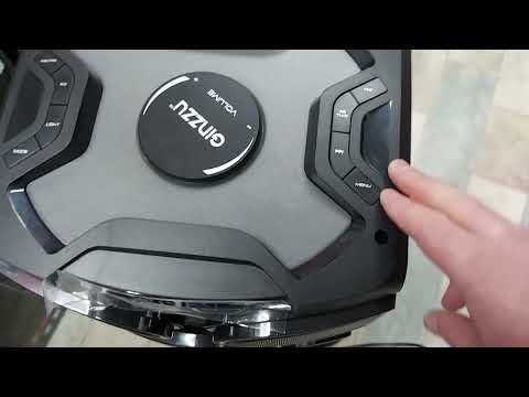 Видео: GINZZU GM-203  портативная акустическая система www.mu-zon.ru 🔥www.eltronic-russia.ru