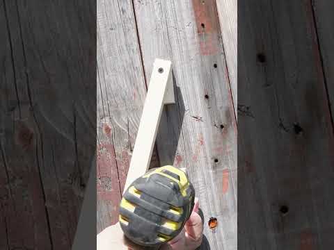 Видео: Три брусочка и дверная ручка готова