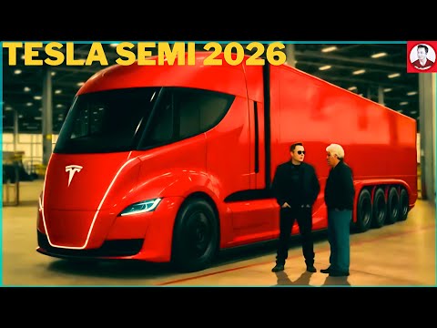 Видео: Tesla Semi 2026 года наконец-то здесь, и это прорыв.