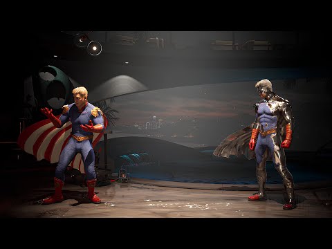 Видео: [MK1] Хоумлендер против Т-1000 Но метко!