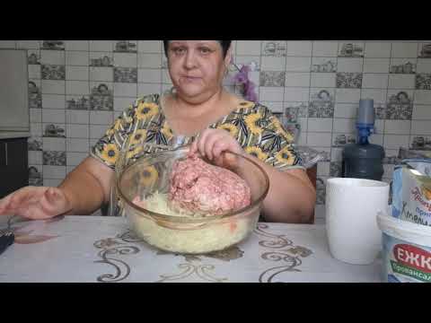 Видео: Заготовка для пельменей. 