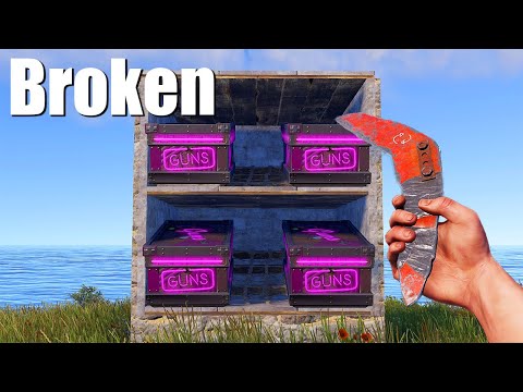 Видео: Бумеранги сломали рейды в Rust..