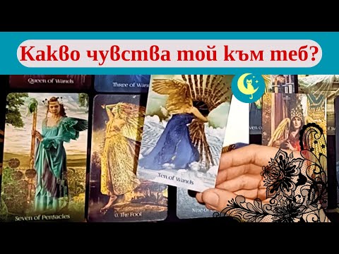 Видео: Какво чувства той към теб? Какво иска от теб? Таро четене
