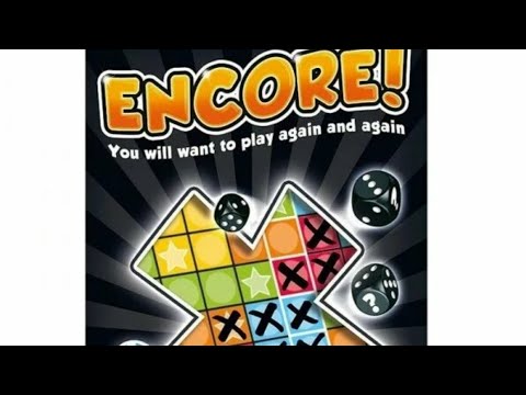 Видео: Encore, Noch mal! Настольная игра На бис.