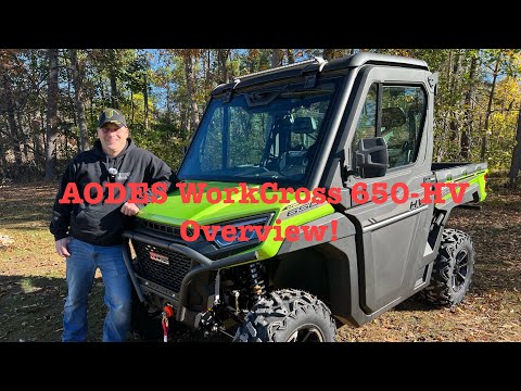 Видео: Обзор AODES WorkCross 650-HV!
