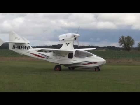 Видео: Новый самолет амфибия.