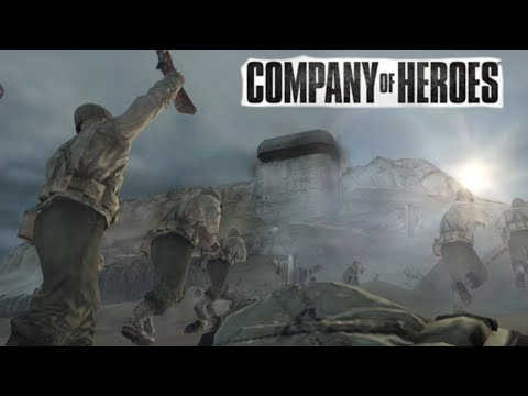 Видео: Company of Heroes прохождение часть 1 День Д "Оверволд"