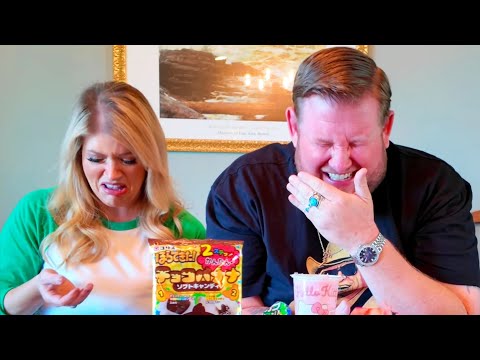 Видео: Вызов рвоты от некоторых сомнительных японских закусок. ЧЕЛЛЕНДЖ!