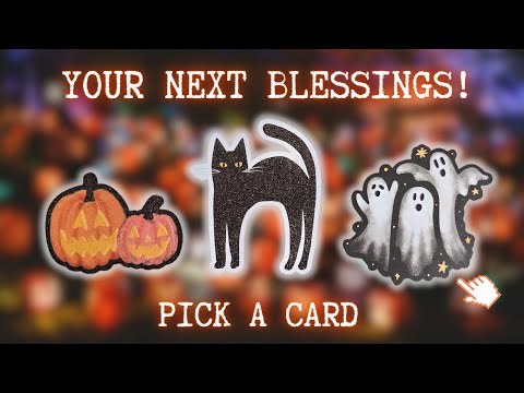 Видео: ВАШИ СЛЕДУЮЩИЕ БЛАГОСЛОВЕНИЯ! 🎃 | Гадание на картах Таро «Выбери карту»