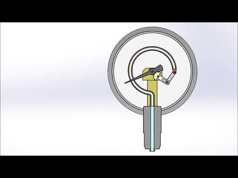 Видео: Устройство манометра  Как работает пружинный манометр