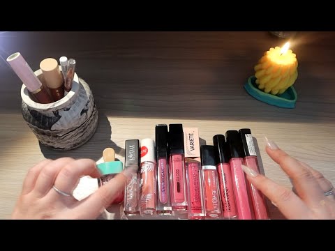 Видео: Коллекция БЛЕСКОВ для губ 🎀 ASMR Шепот