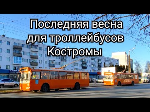 Видео: Последняя весна для троллейбусов Костромы