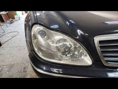 Видео: Установили Biled P1 в Mercedes Benz W220