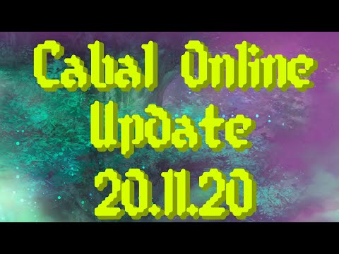 Видео: Обзор обновления от 20.11.20 | Cabal Online KR Update 11.20.2020