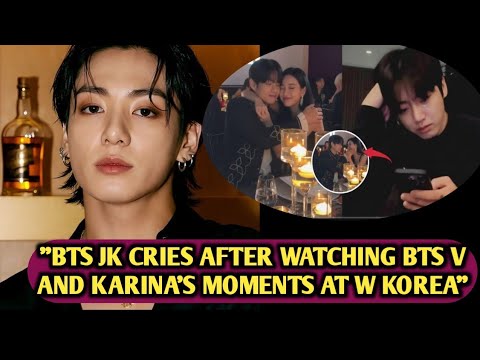 Видео: «Горячо»🙄 Чонгук расплакался, увидев выступление Ви и Карины из BTS на фестивале W Korea! Вот что...