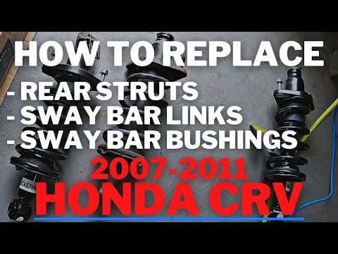 Видео: Как заменить задние стойки Honda CRV 2007-2011