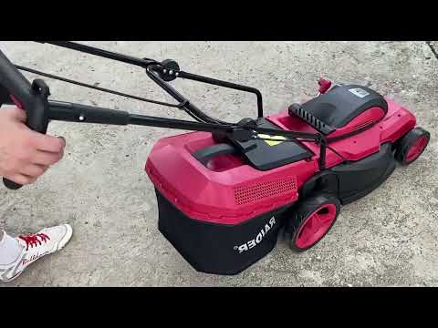 Видео: Електрическа косачка RAIDER RD-LM34 / Electric lawn mower RAIDER RD-LM34 Revew & test