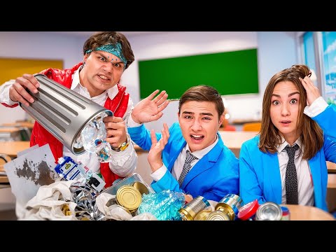 Видео: Наказали Хулиганов в Нашей Школе !