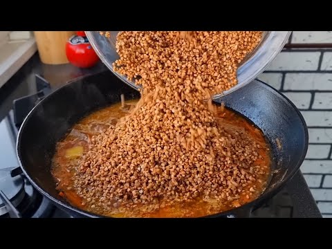 Видео: Плов из Гречки по - Узбекски! Зирвак с Гречкой! Вкусно и быстро...