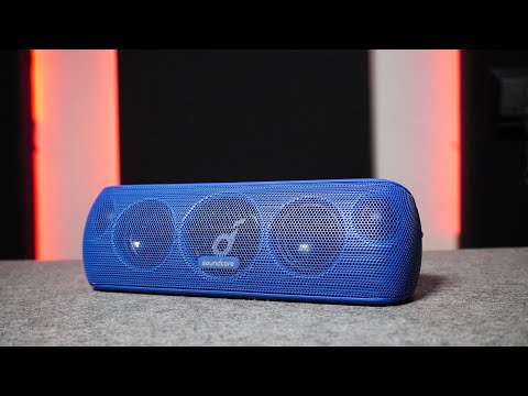 Видео: Синий цвет ANKER Soundcore Motion Plus . Распаковка