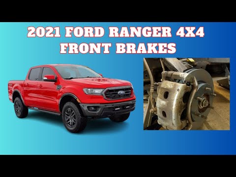 Видео: Как заменить передние тормоза на Ford Ranger 4x4 21 года выпуска