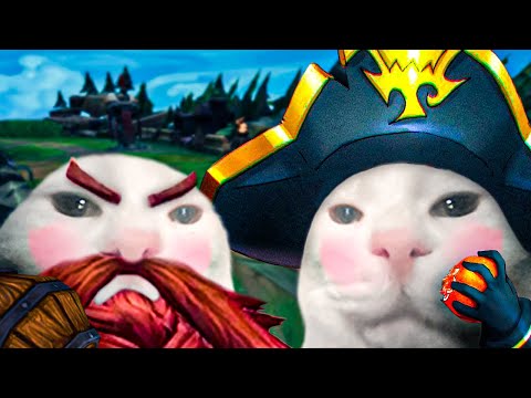 Видео: Битва "пупсиков" с бочками | Смурф | Лига Легенд