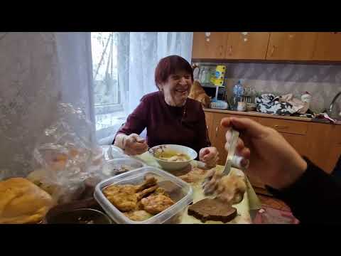 Видео: У Нади в гостях Оля накрыла стол