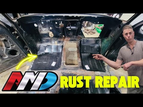 Видео: Как отремонтировать ржавые полы грузовиков Ford 73-79 годов с помощью свежего металла