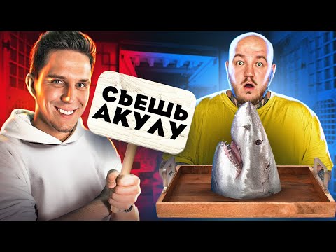 Видео: 24 ЧАСА ЛИГА И МАСЛЕННИКОВ РЕШАЮТ, ЧТО Я ЕМ (съел акулу)