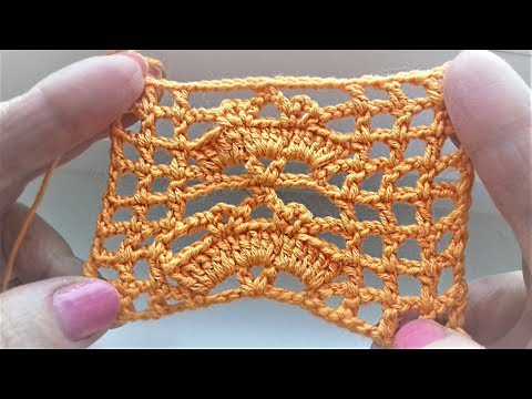 Видео: Красивый филейный узор крючком отлично будет смотреться в кардиганах