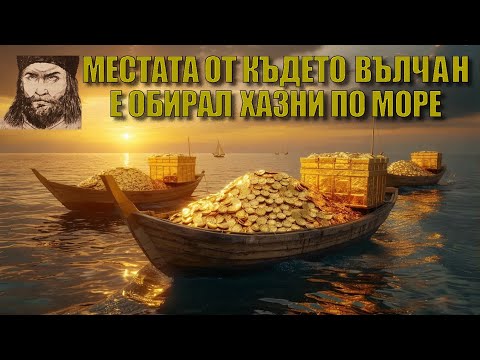Видео: Къде в България Вълчан е обирал гемии с хазни./Where in Bulgaria Valchan robbed treasures.