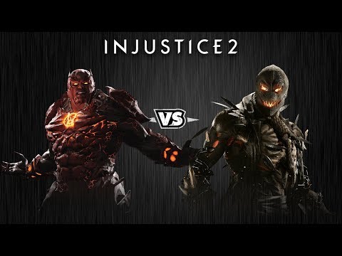 Видео: Injustice 2 - Атроцитус против Пугала - Intros & Clashes (rus)
