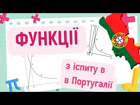 Видео: Завдання про ФУНКЦІЇ з іспиту ДПА в 9 класі в ПОРТУГАЛІЇ