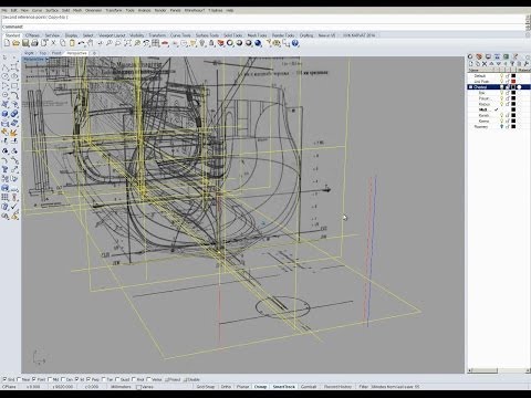 Видео: Гото Предестинация - 4. Слои, расположение и корректировка чертежей в Rhino 5.0