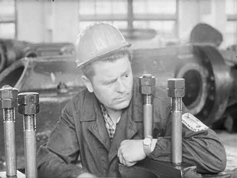 Видео: Бесподкладочный монтаж оборудования, 1970