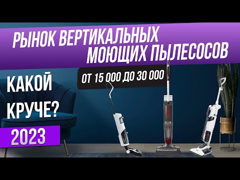 Видео: Рынок вертикальных моющих пылесосов (2023) | Какой вертикальный моющий пылесос выбрать