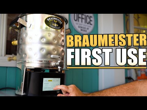Видео: Приготовление пива на электрической пивоваренной системе Braumeister Plus. Часть 1. Настройка | M...