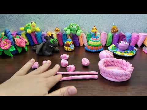 Видео: Корзинка из воздушного пластилина (часть первая).