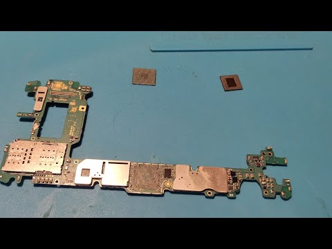 Видео: Samsung note 9(N960)не включается Reball CPU посилка від колег