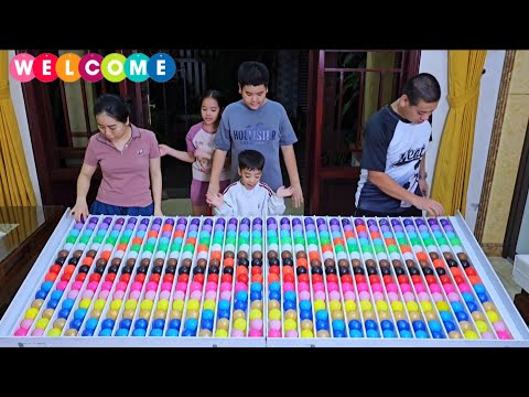 Видео: Головоломка с шариками. Игра для тренировки мозга, но также очень весёлая ☆ уровень 201