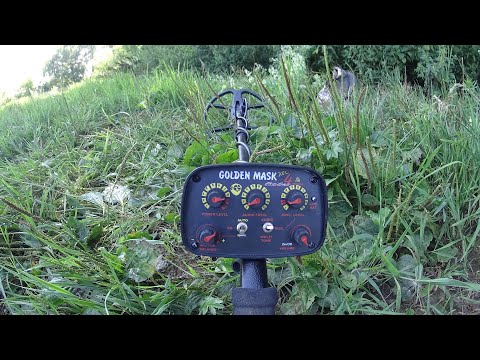 Видео: Професійний металошукач Golden Mask 4 Pro.Огляд та тест на глибину