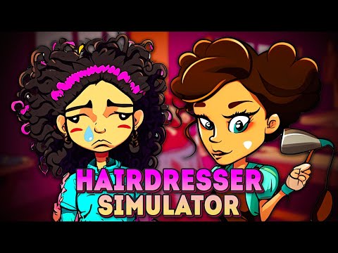 Видео: КОРОЧЕ, СЕГОДНЯ Я РАБОТАЮ В САЛОНЕ КРАСОТЫ // Hairdresser Simulator