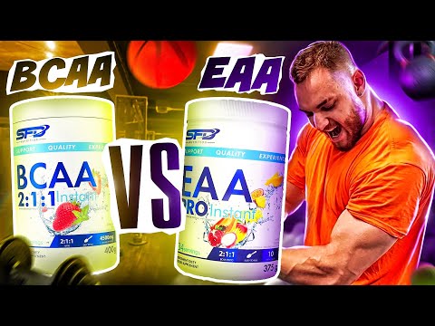 Видео: BCAA против EAA. Что лучше пить на тренировке ? Исследования.