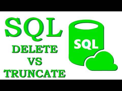 Видео: Урок #20 - Отличия DELETE от TRUNCATE | SQL для начинающих
