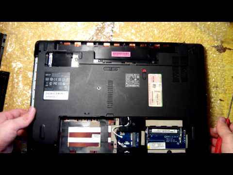Видео: Разборка ноутбука ACER Aspire 5551G