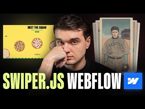 Видео: Swiper.js в Webflow за 5 минут - Полный туториал по кастомным слайдерам