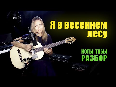 Видео: Я в весеннем лесу пил берёзовый сок | На гитаре Разбор