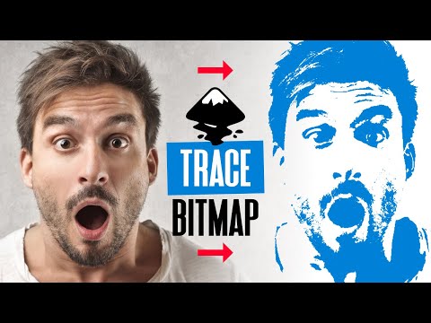 Видео: Полное руководство по использованию Trace Bitmap в Inkscape