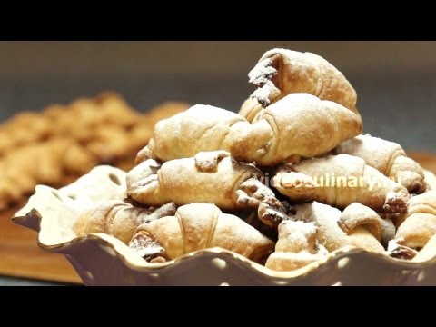 Видео: Ореховые рогалики - Рецепт от Бабушки Эммы