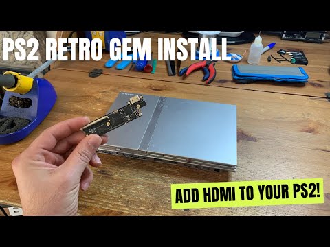 Видео: Добавьте HDMI к PS2 Slim! Установка и демонстрация PixelFX Retro Gem